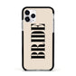 Future Bride Apple iPhone 11 Pro in Silver with Black Impact Case
