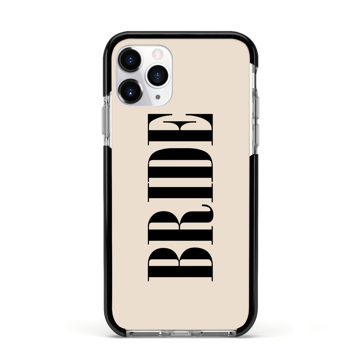 Future Bride Apple iPhone 11 Pro in Silver with Black Impact Case