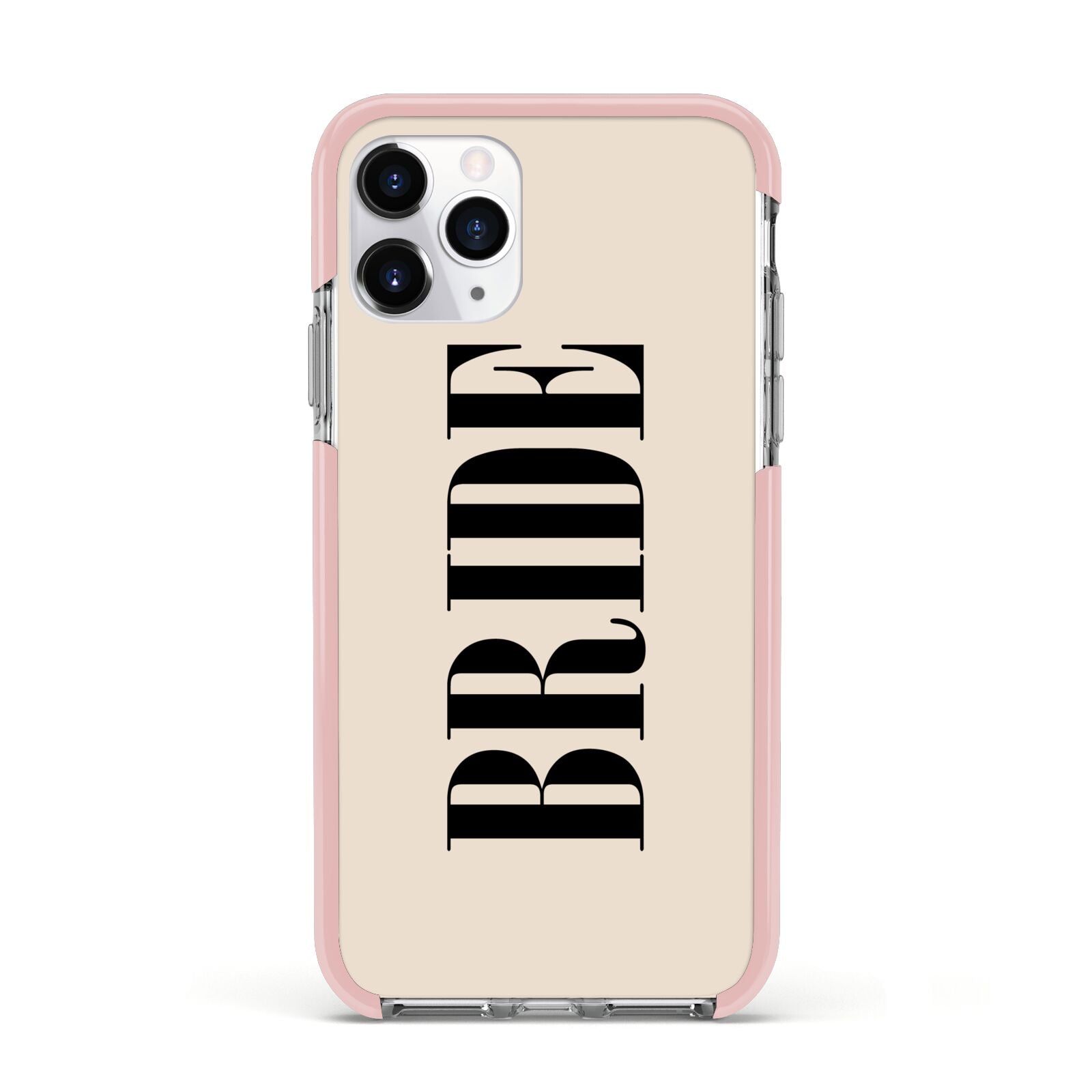 Future Bride Apple iPhone 11 Pro in Silver with Pink Impact Case