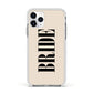 Future Bride Apple iPhone 11 Pro in Silver with White Impact Case