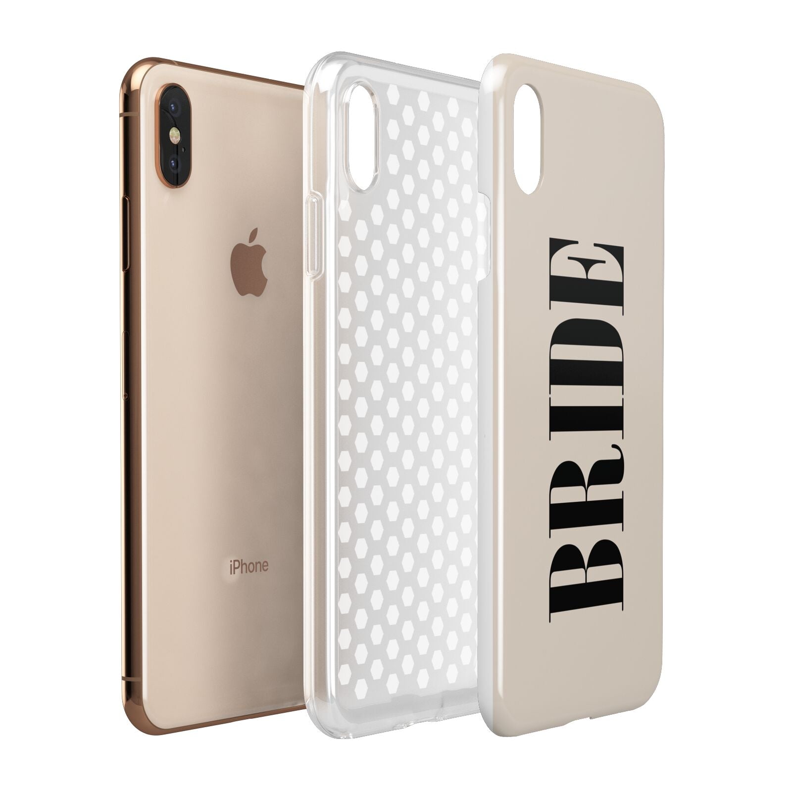 Future Bride Apple iPhone Xs Max 3D Tough Case Expanded View