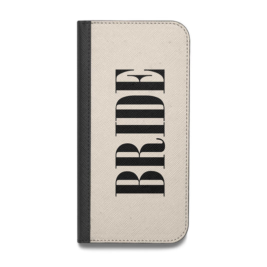 Future Bride Vegan Leather Flip Samsung Case
