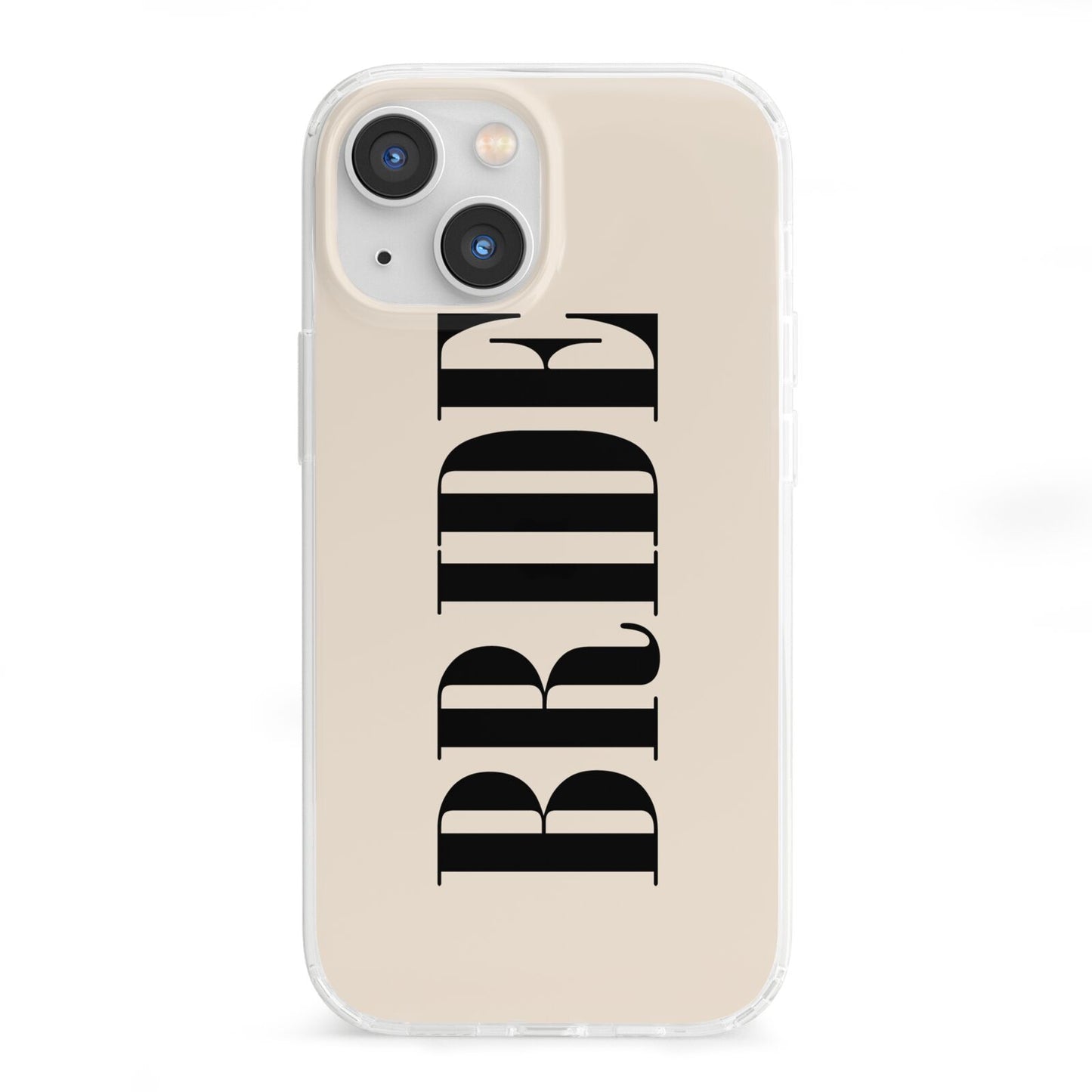 Future Bride iPhone 13 Mini Clear Bumper Case