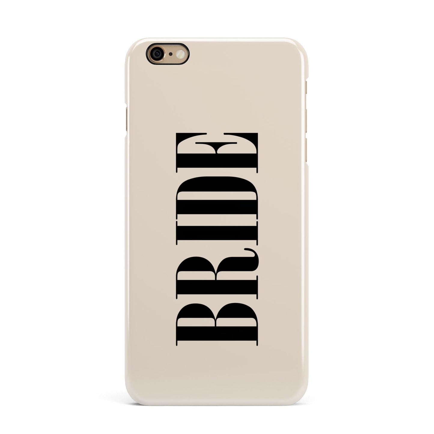 Future Bride iPhone 6 Plus 3D Snap Case on Gold Phone
