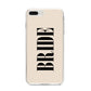 Future Bride iPhone 8 Plus Bumper Case on Silver iPhone