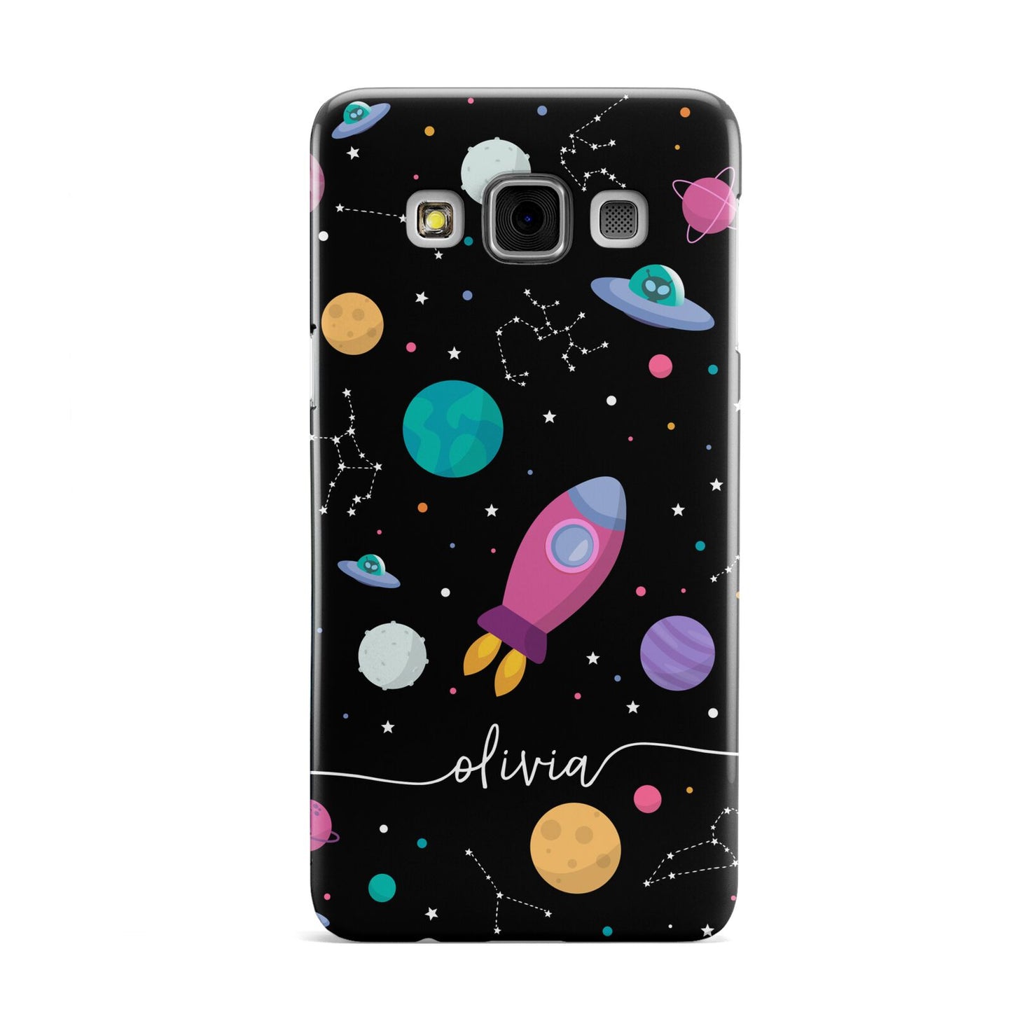 Galaxy Artwork with Name Samsung Galaxy A3 Case
