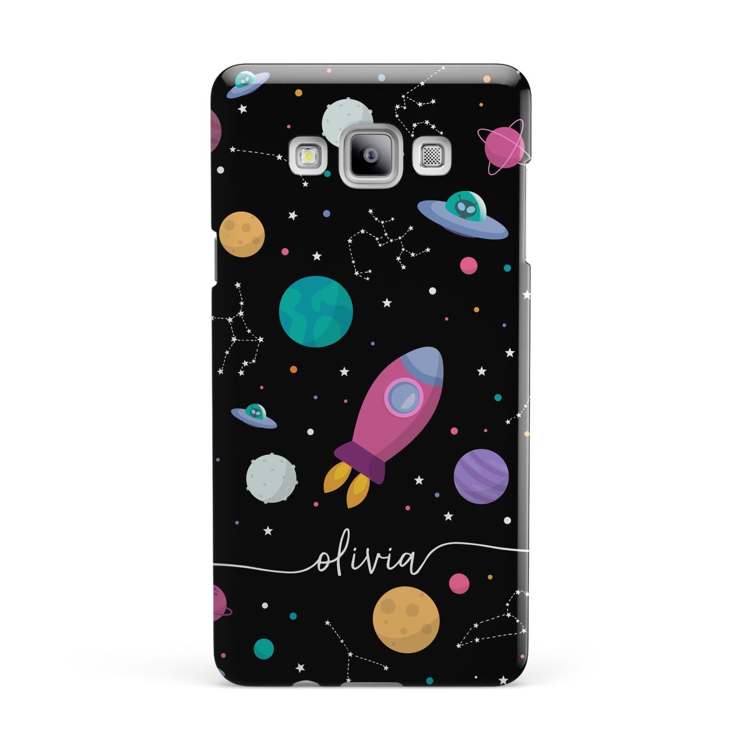 Galaxy Artwork with Name Samsung Galaxy A7 2015 Case