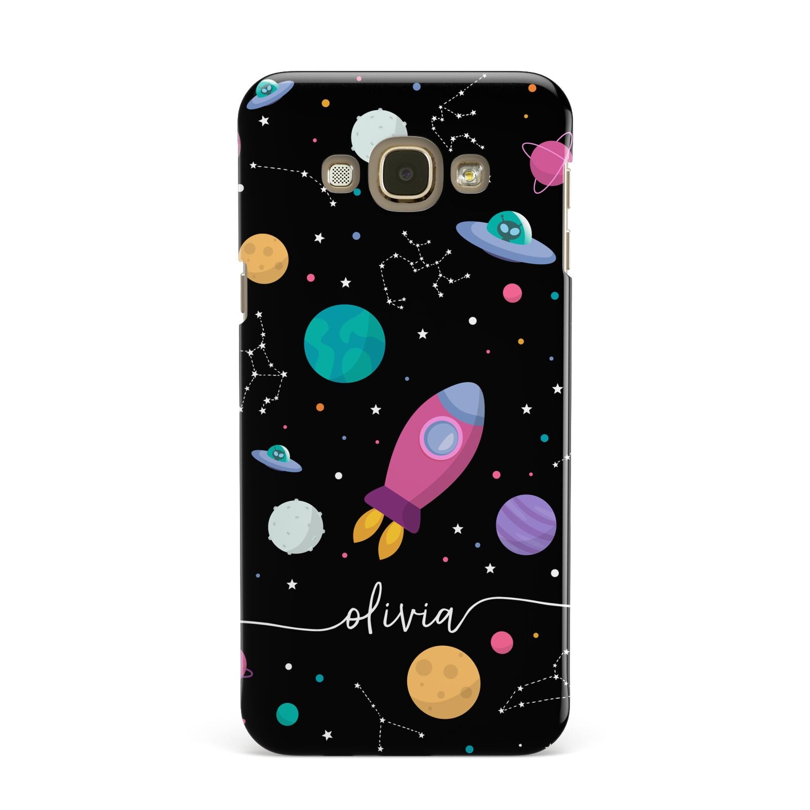 Galaxy Artwork with Name Samsung Galaxy A8 Case