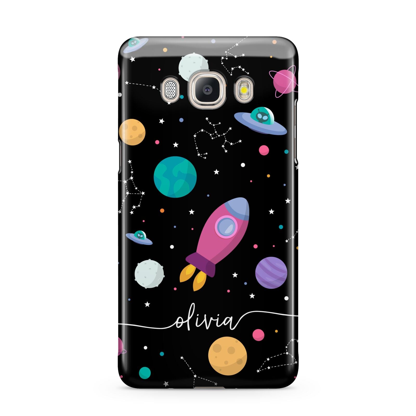 Galaxy Artwork with Name Samsung Galaxy J5 2016 Case