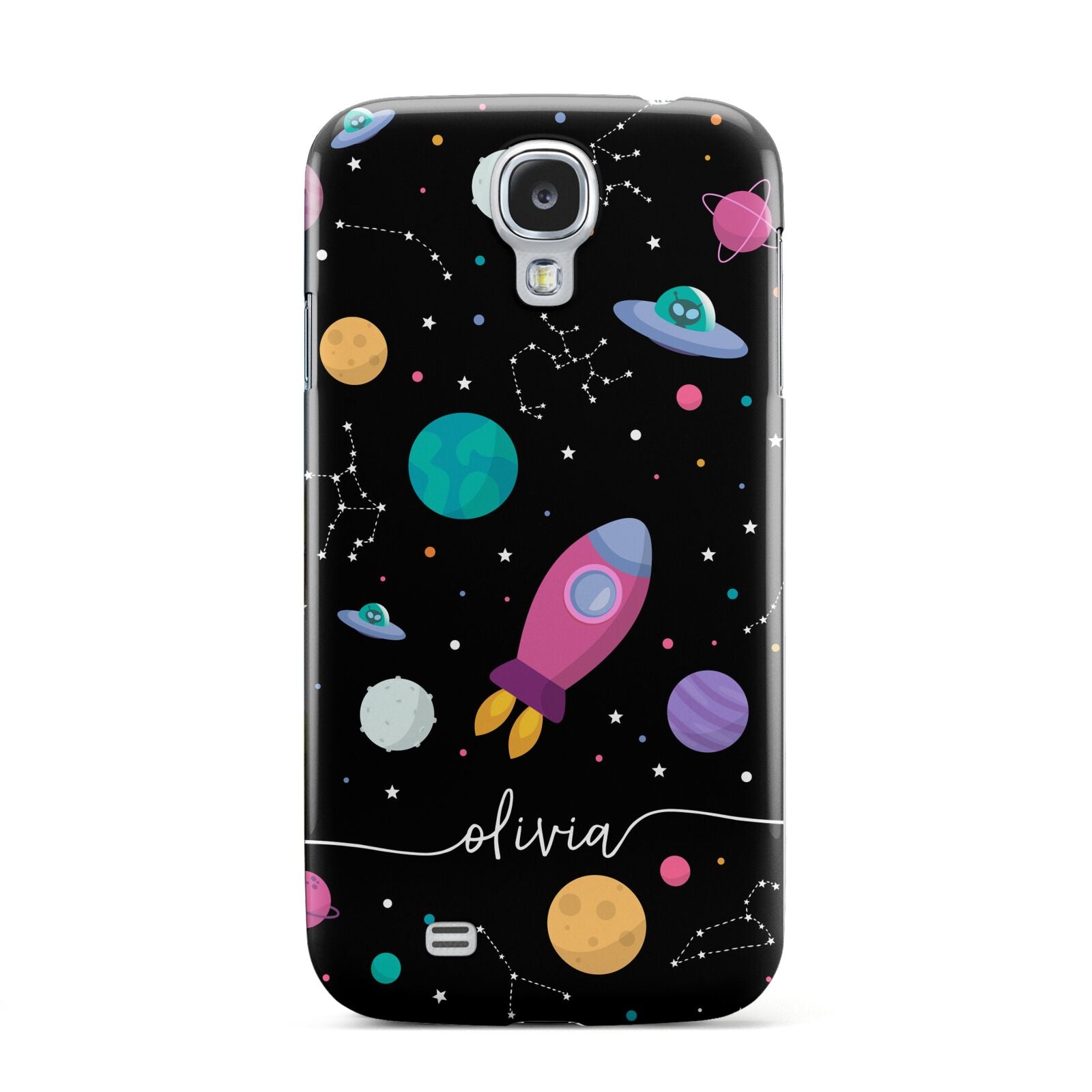 Galaxy Artwork with Name Samsung Galaxy S4 Case