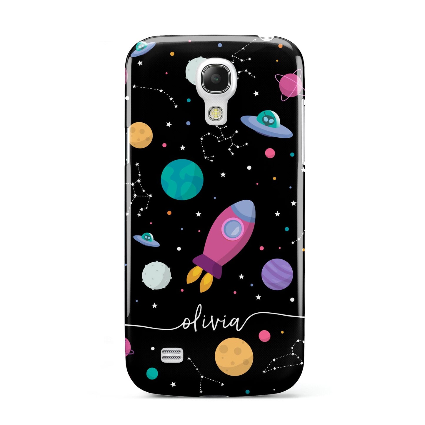 Galaxy Artwork with Name Samsung Galaxy S4 Mini Case