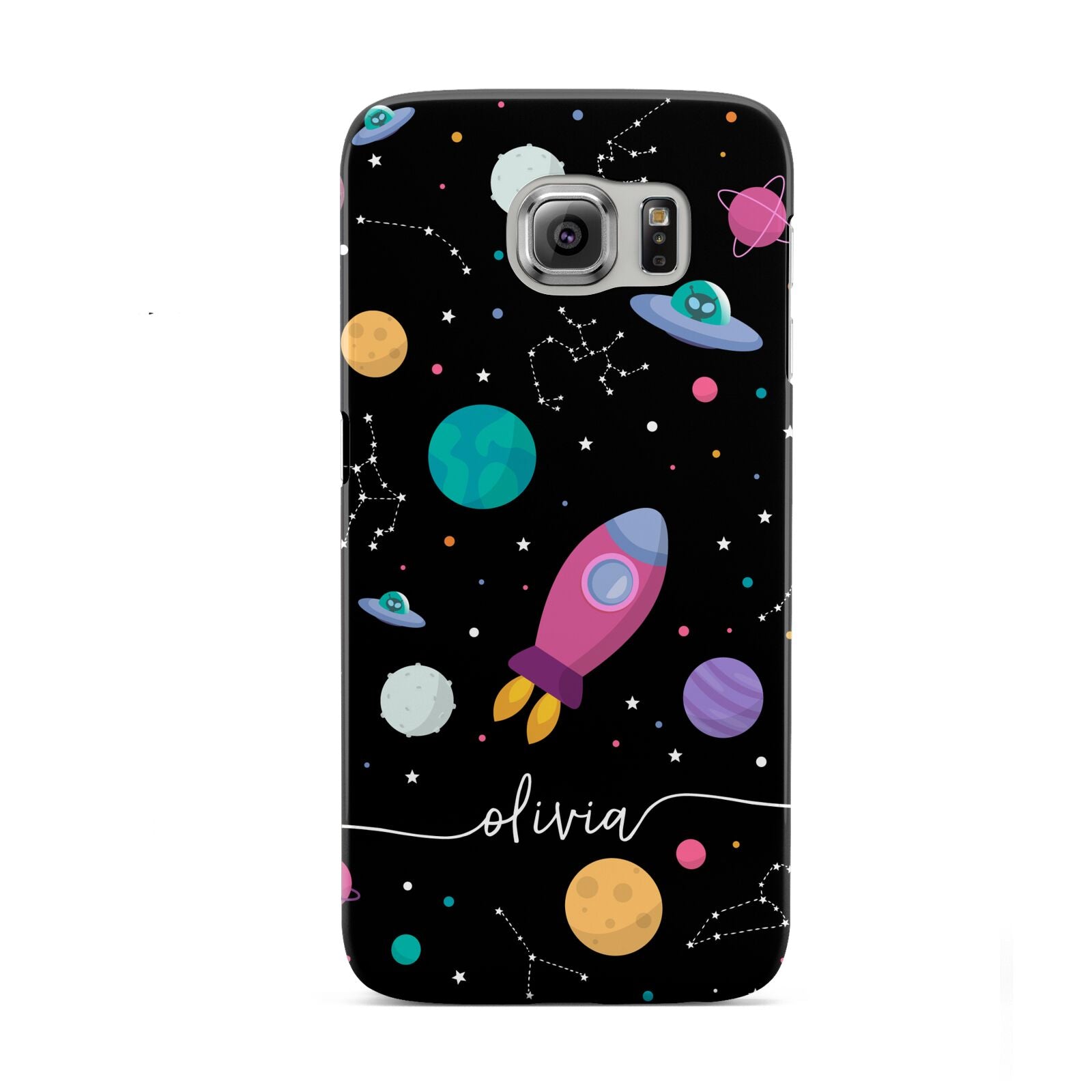 Galaxy Artwork with Name Samsung Galaxy S6 Case