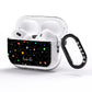 Galaxy Scene with Name AirPods Pro Glitter Case Side Image