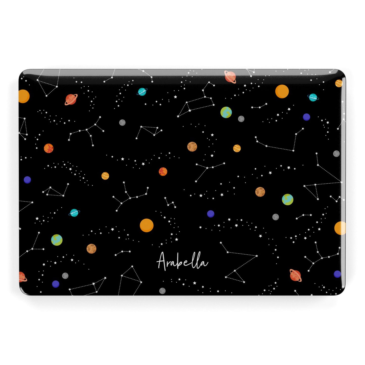 Galaxy Scene with Name Apple MacBook Case