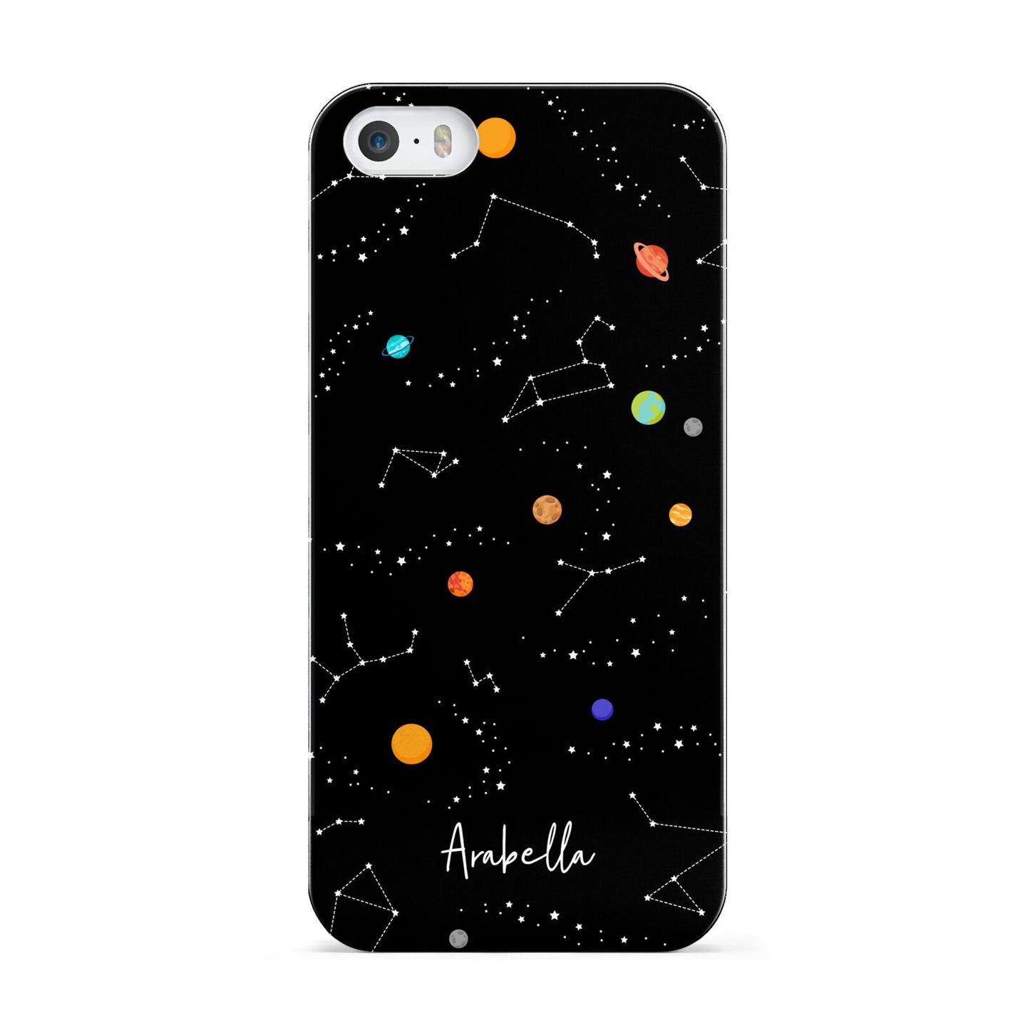 Galaxy Scene with Name Apple iPhone 5 Case