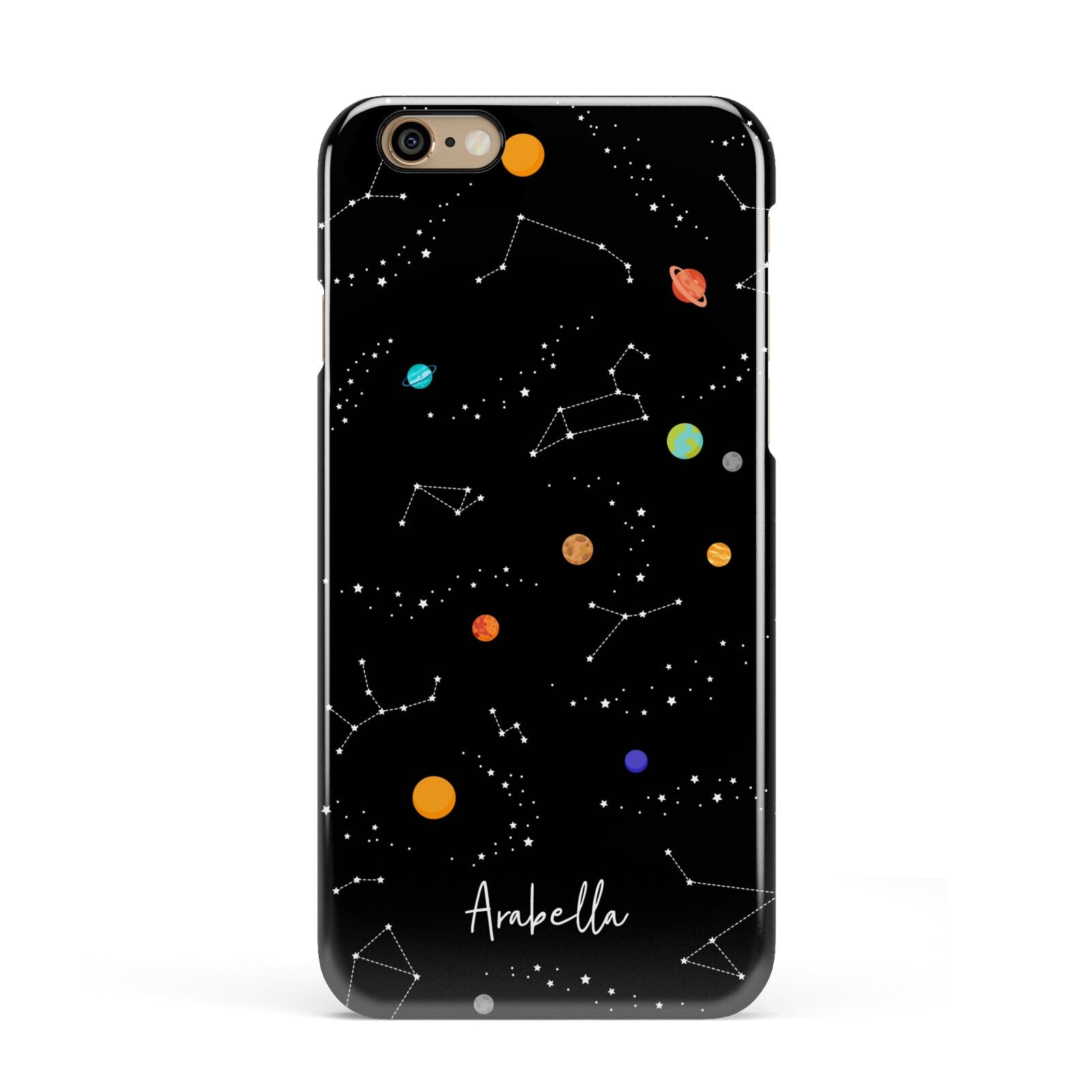 Galaxy Scene with Name Apple iPhone 6 3D Snap Case