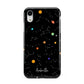 Galaxy Scene with Name Apple iPhone XR White 3D Tough Case