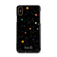 Galaxy Scene with Name Apple iPhone XS 3D Snap Case