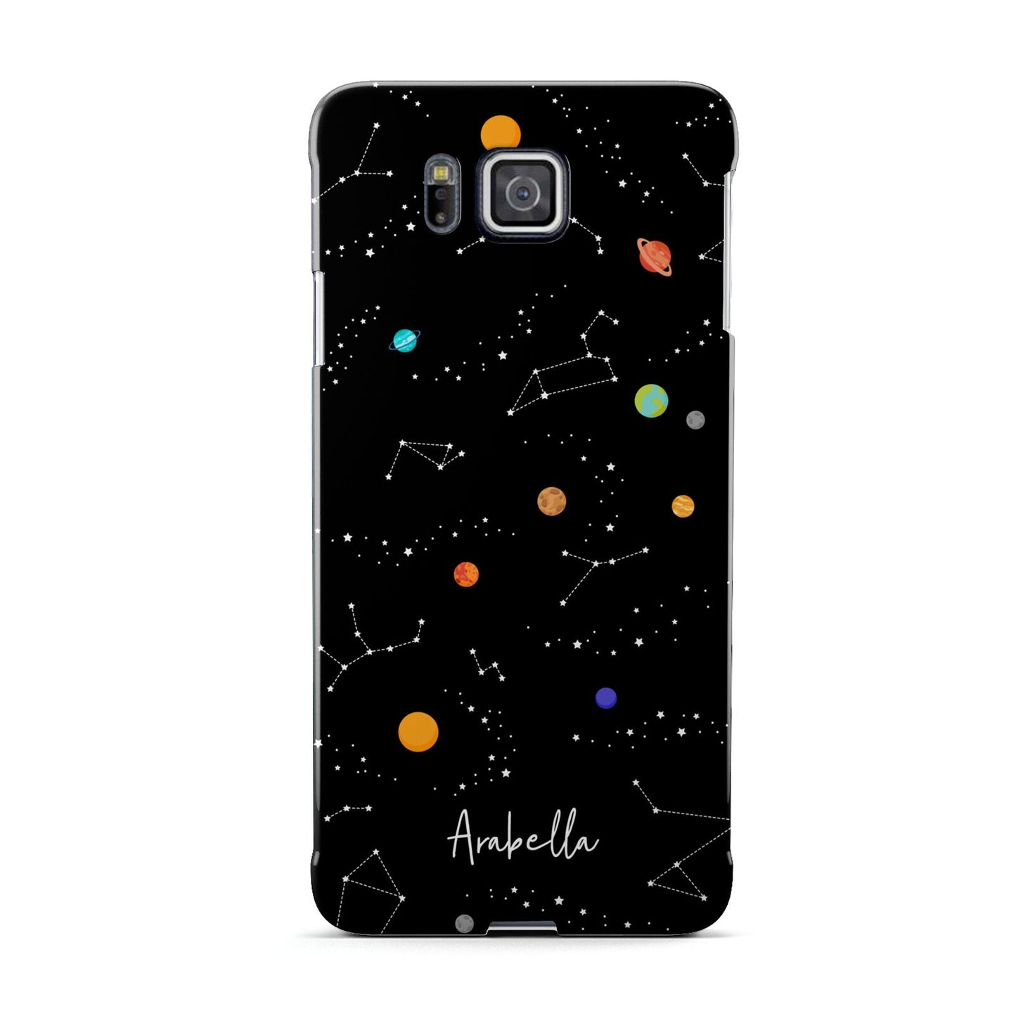 Galaxy Scene with Name Samsung Galaxy Alpha Case