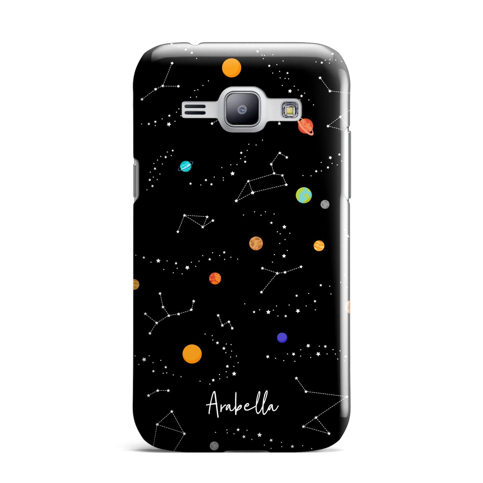 Galaxy Scene with Name Samsung Galaxy J1 2015 Case