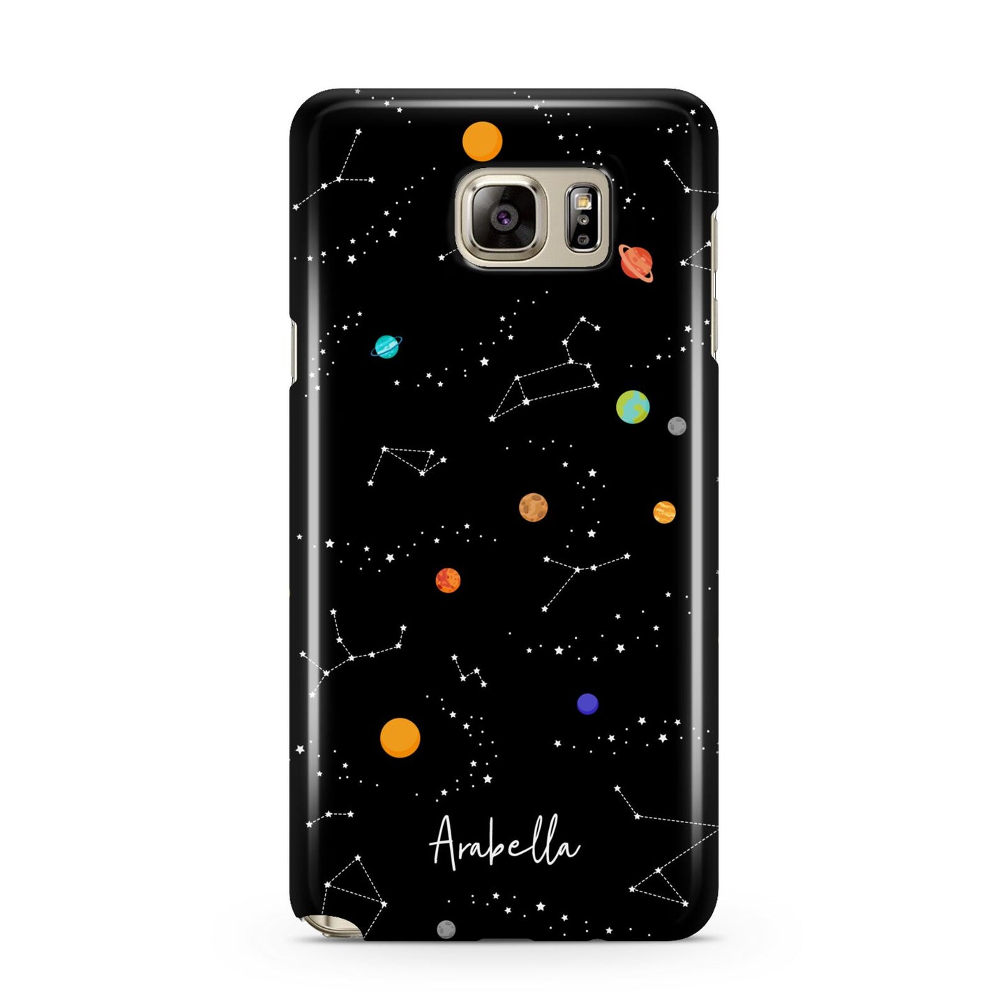 Galaxy Scene with Name Samsung Galaxy Note 5 Case
