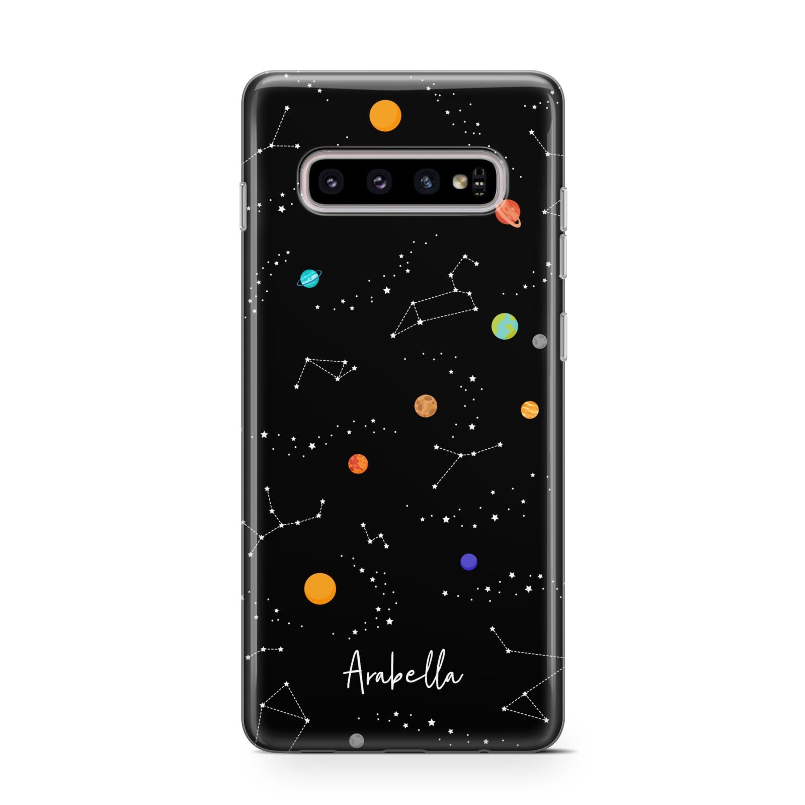Galaxy Scene with Name Samsung Galaxy S10 Case