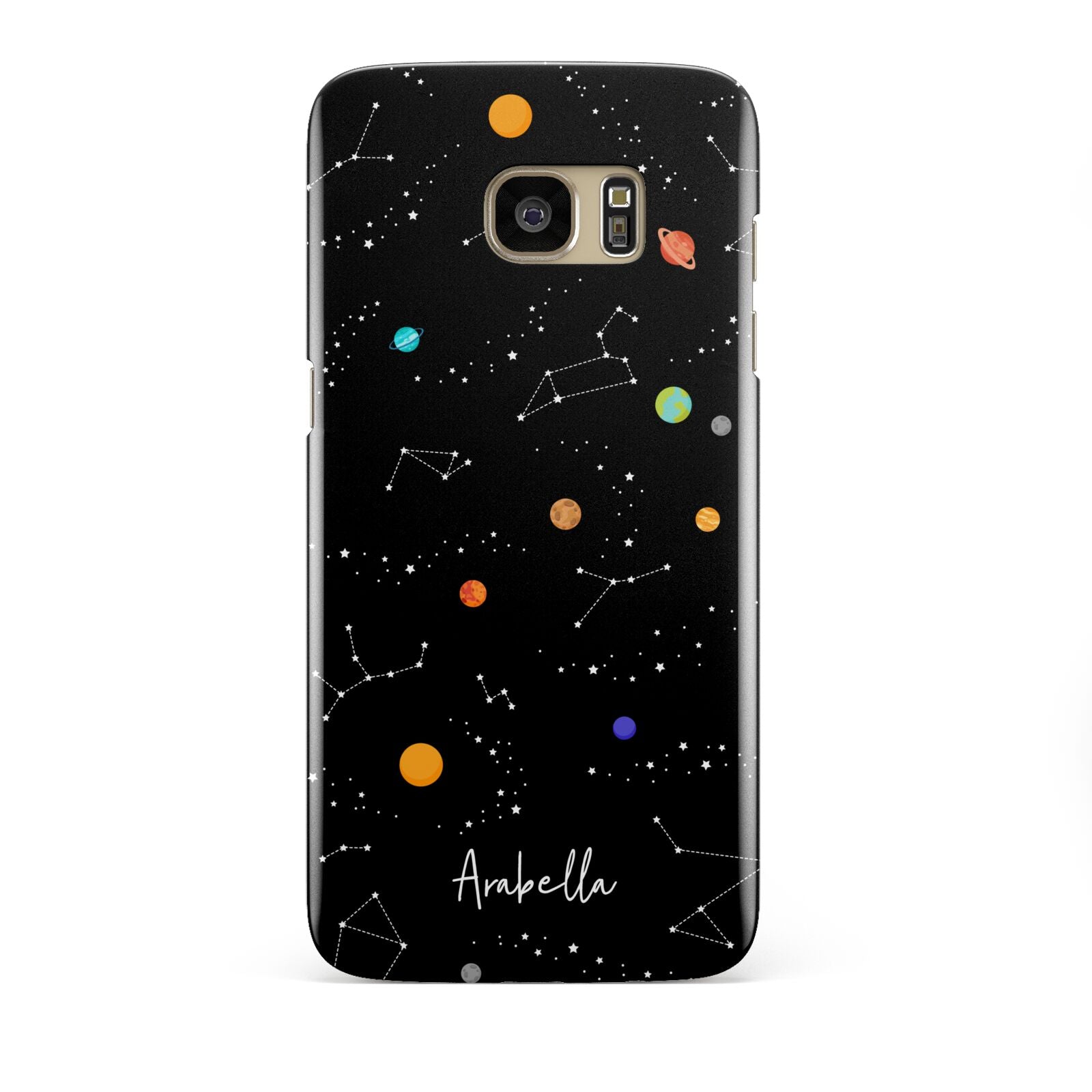 Galaxy Scene with Name Samsung Galaxy S7 Edge Case