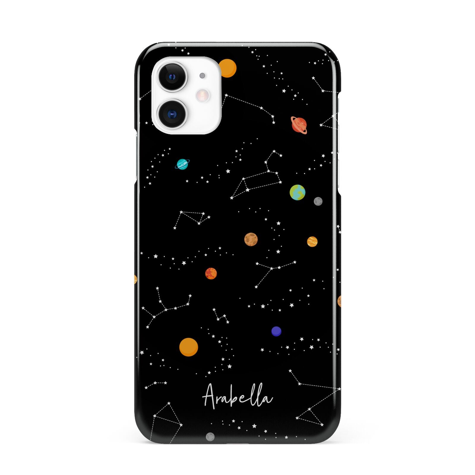 Galaxy Scene with Name iPhone 11 3D Snap Case