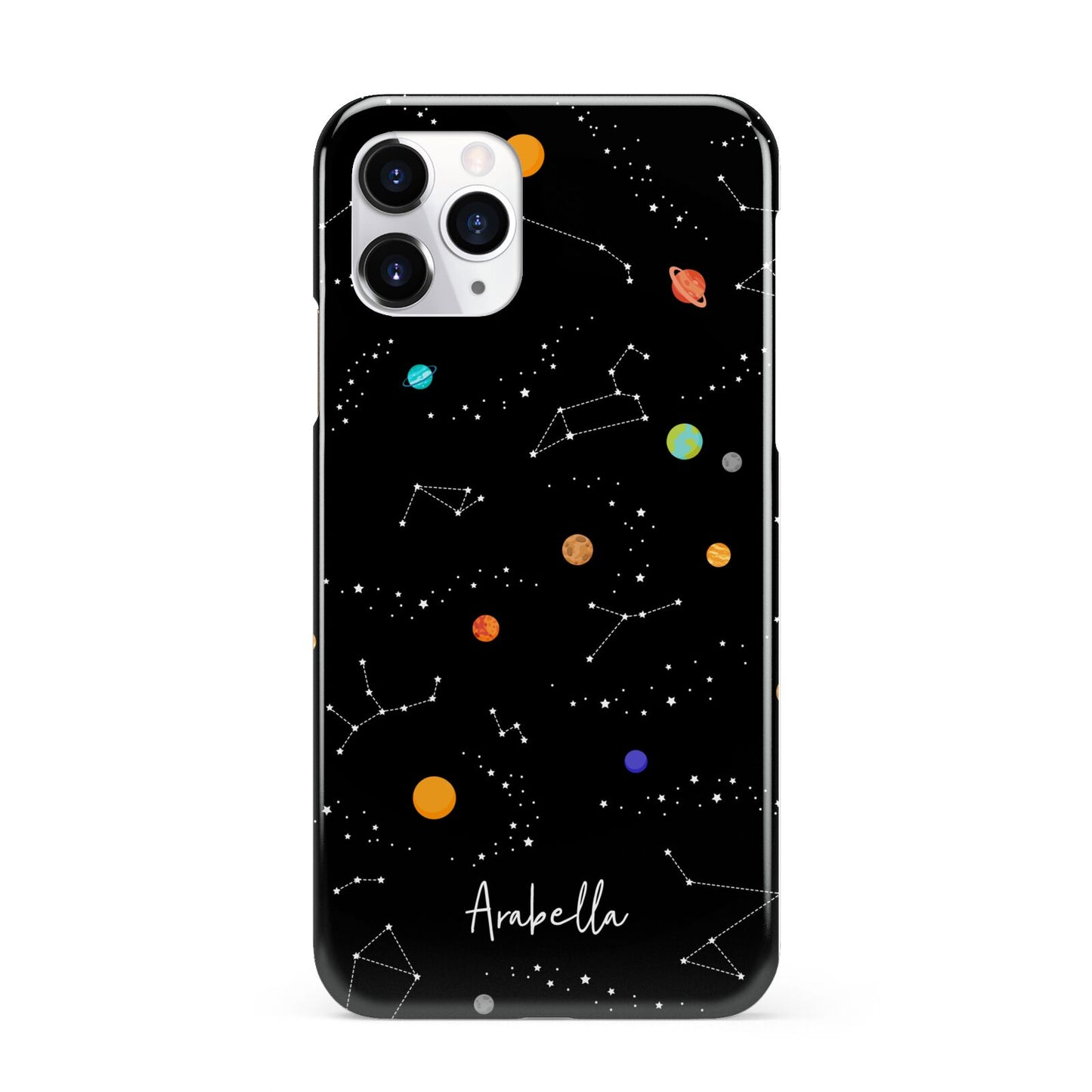 Galaxy Scene with Name iPhone 11 Pro 3D Snap Case