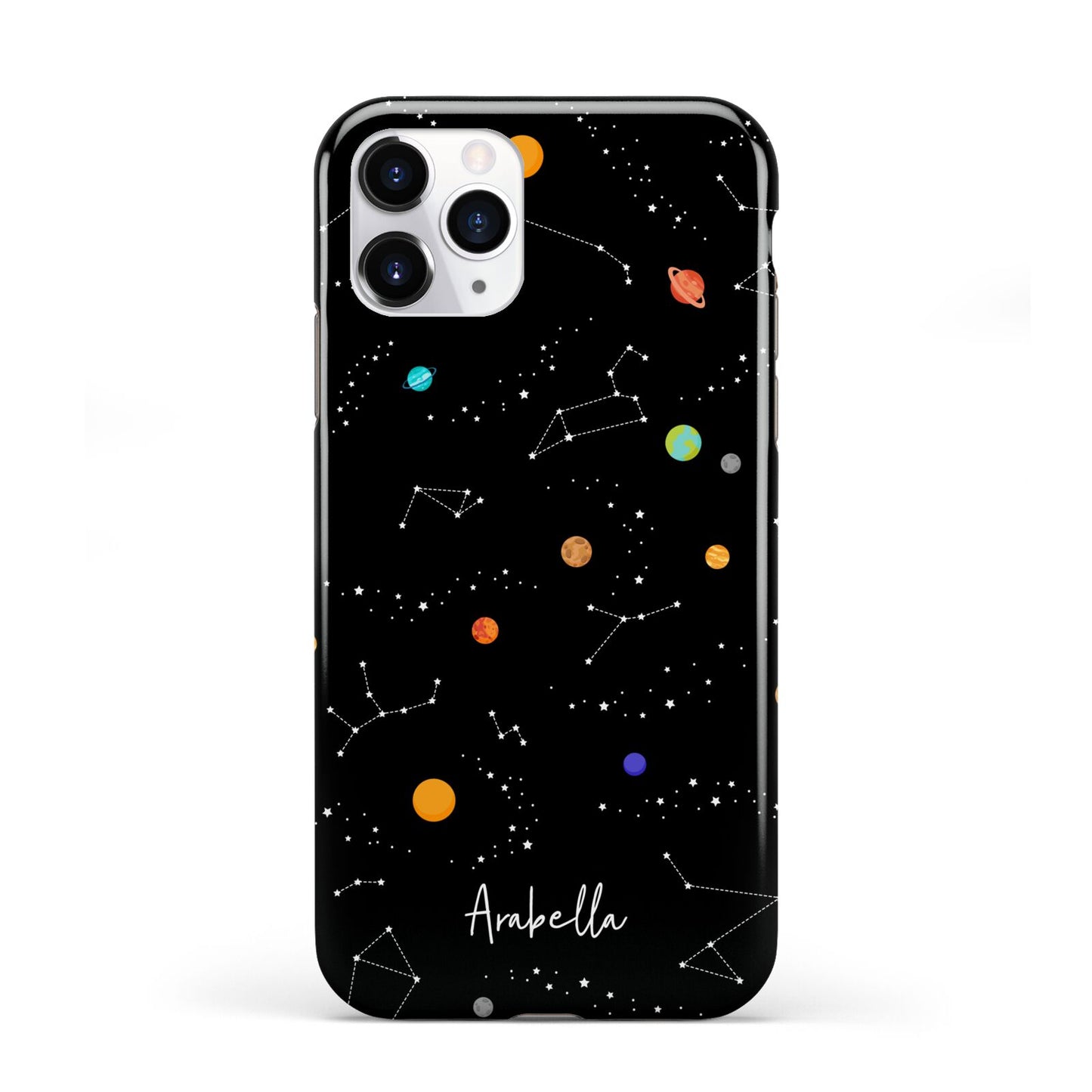 Galaxy Scene with Name iPhone 11 Pro 3D Tough Case