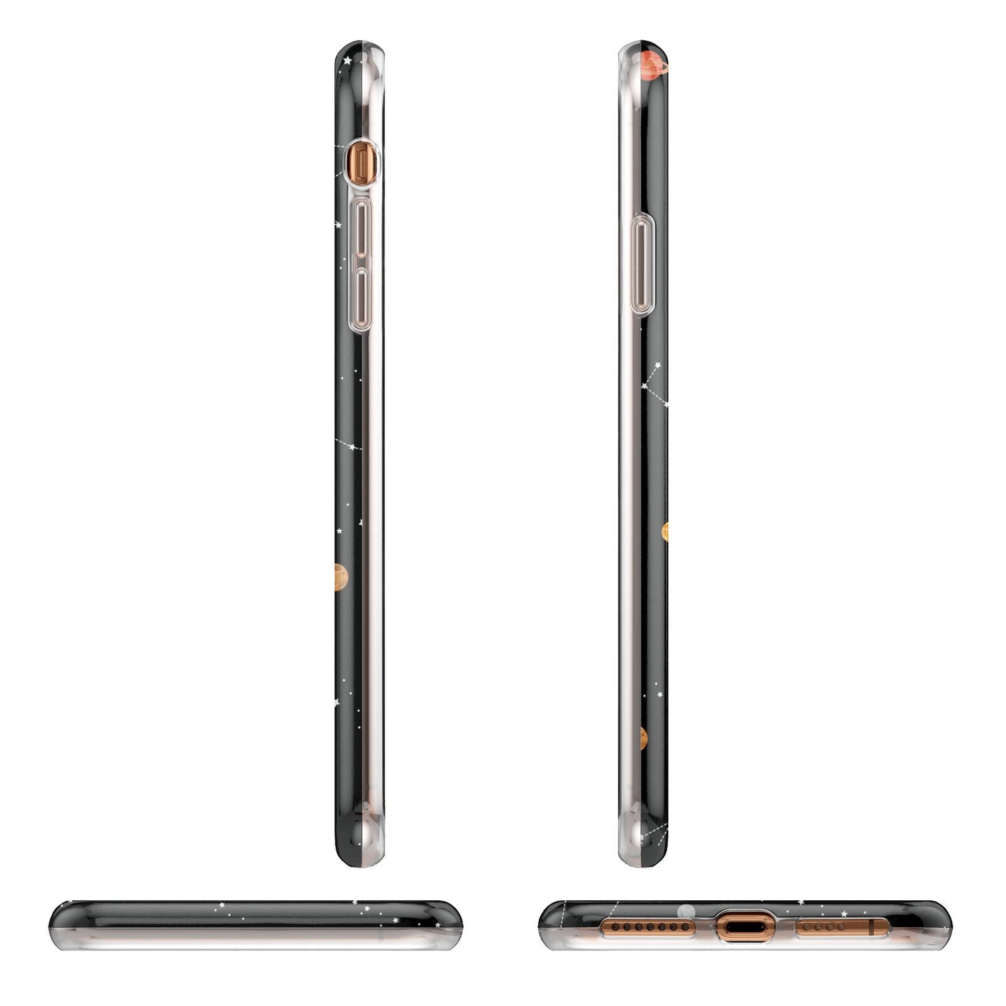 Galaxy Scene with Name iPhone 11 Pro Max 3D Tough Case Angle Images