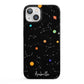 Galaxy Scene with Name iPhone 13 Full Wrap 3D Snap Case