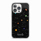 Galaxy Scene with Name iPhone 13 Pro TPU Impact Case with White Edges