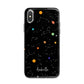 Galaxy Scene with Name iPhone X Bumper Case on Silver iPhone Alternative Image 1