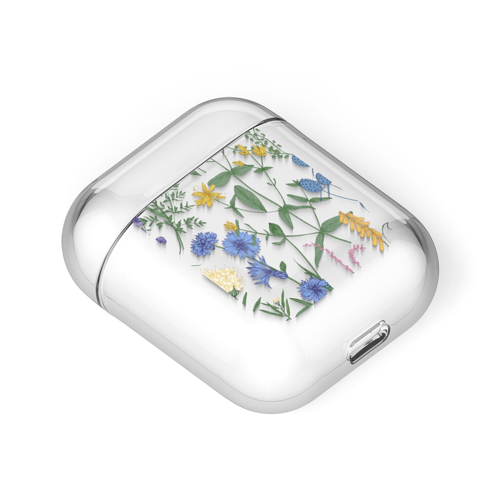 Garden Florals AirPods Case Laid Flat
