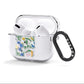 Garden Florals AirPods Clear Case 3rd Gen Side Image