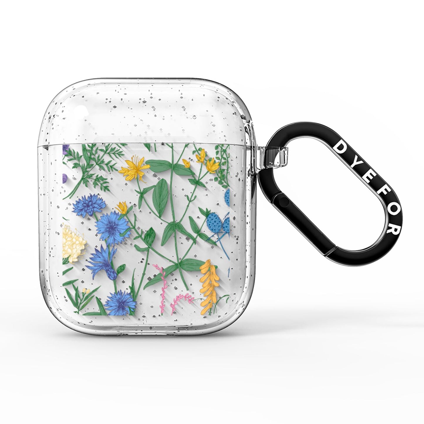 Garden Florals AirPods Glitter Case