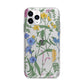 Garden Florals Apple iPhone 11 Pro in Silver with Bumper Case