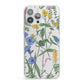 Garden Florals iPhone 13 Pro Max Clear Bumper Case