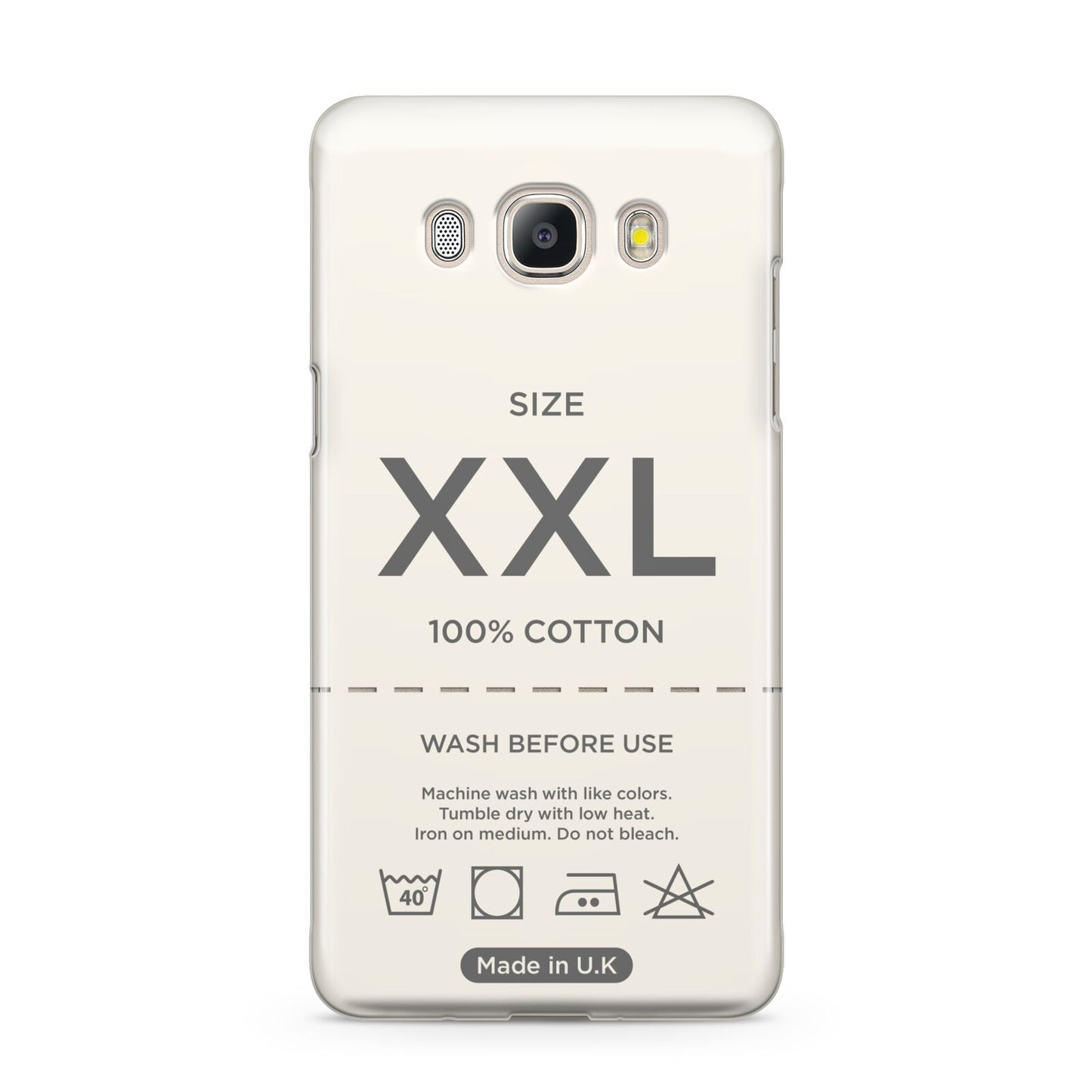 Garment Label Samsung Galaxy J5 2016 Case