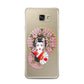 Geisha Girl Samsung Galaxy A7 2016 Case on gold phone