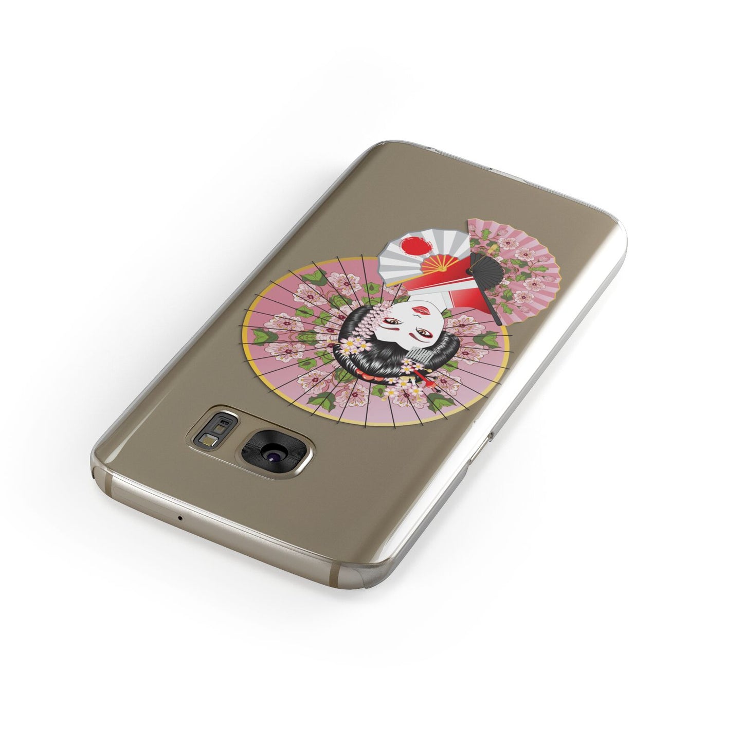 Geisha Girl Samsung Galaxy Case Front Close Up
