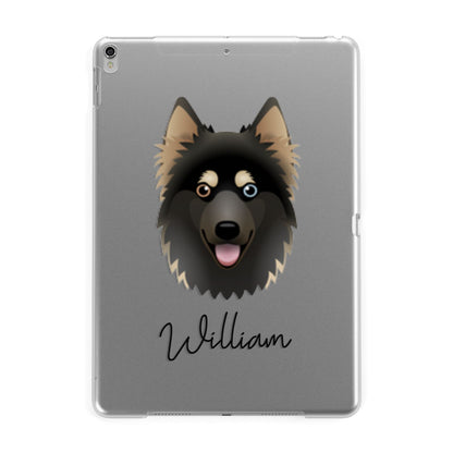 Gerberian Shepsky Personalised Apple iPad Silver Case