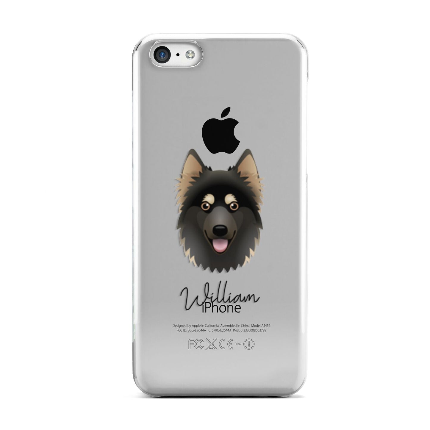 Gerberian Shepsky Personalised Apple iPhone 5c Case