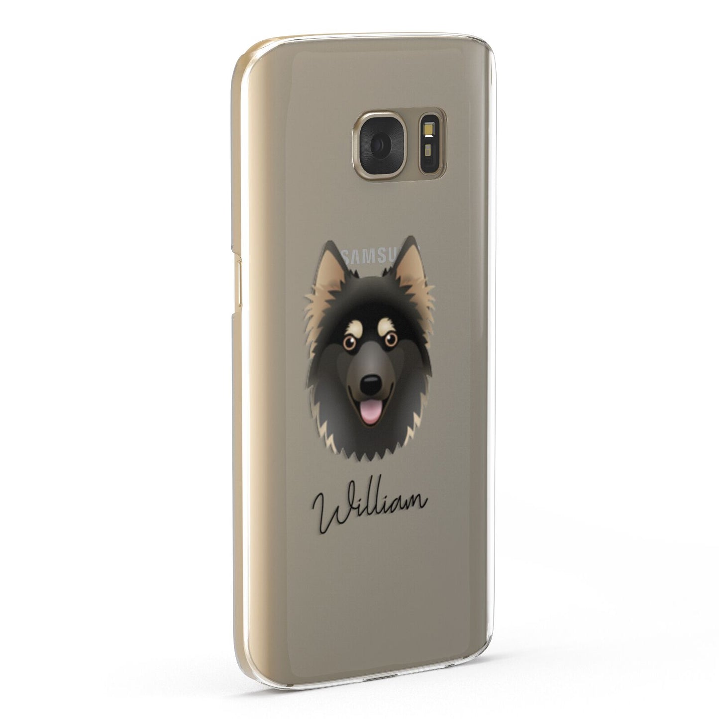 Gerberian Shepsky Personalised Samsung Galaxy Case Fourty Five Degrees