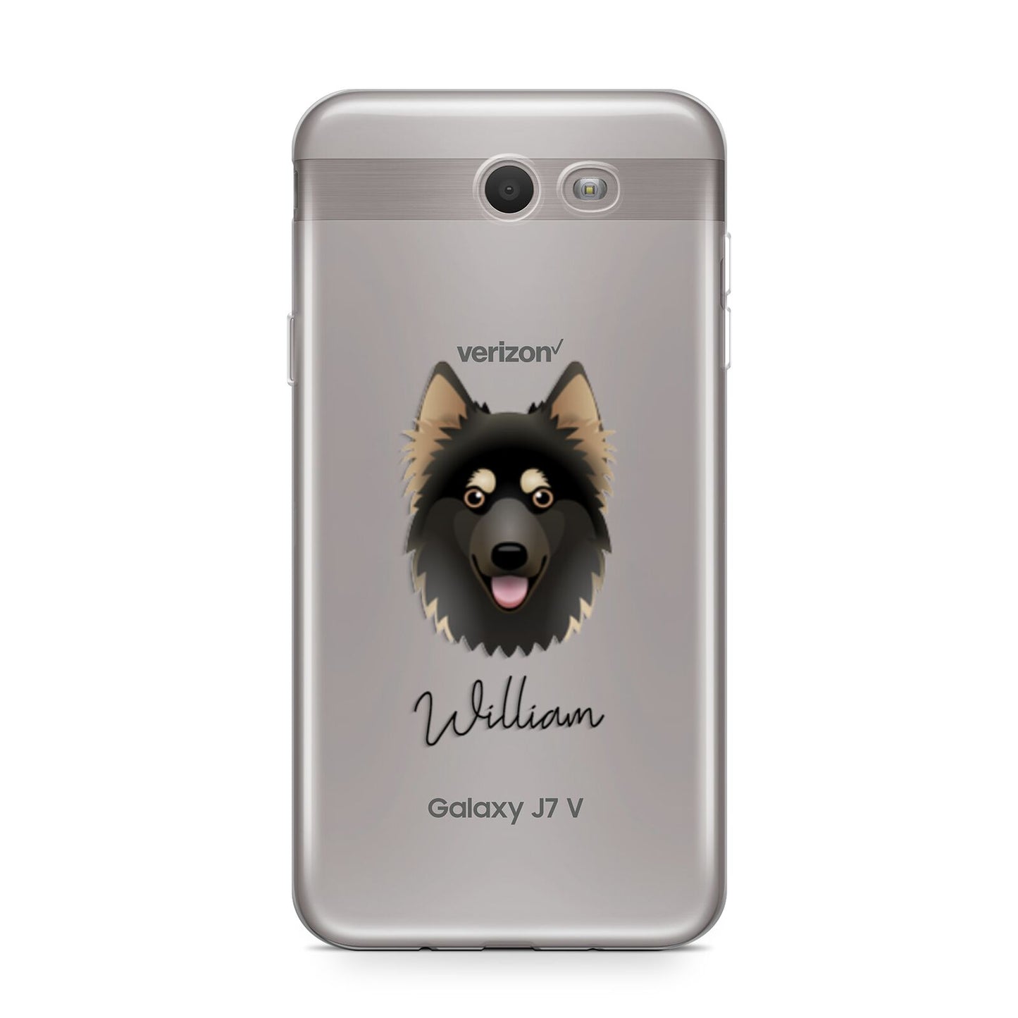 Gerberian Shepsky Personalised Samsung Galaxy J7 2017 Case