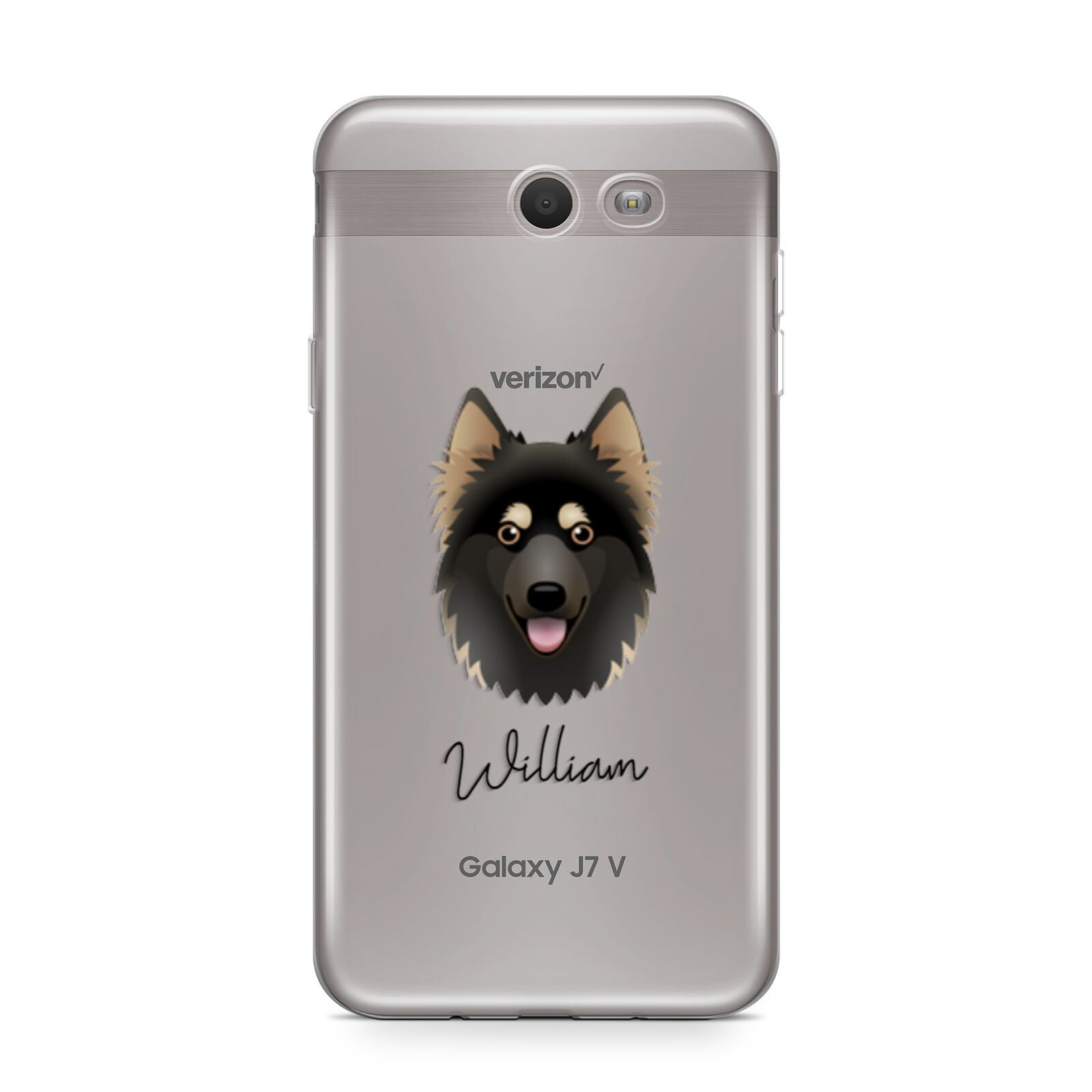 Gerberian Shepsky Personalised Samsung Galaxy J7 2017 Case