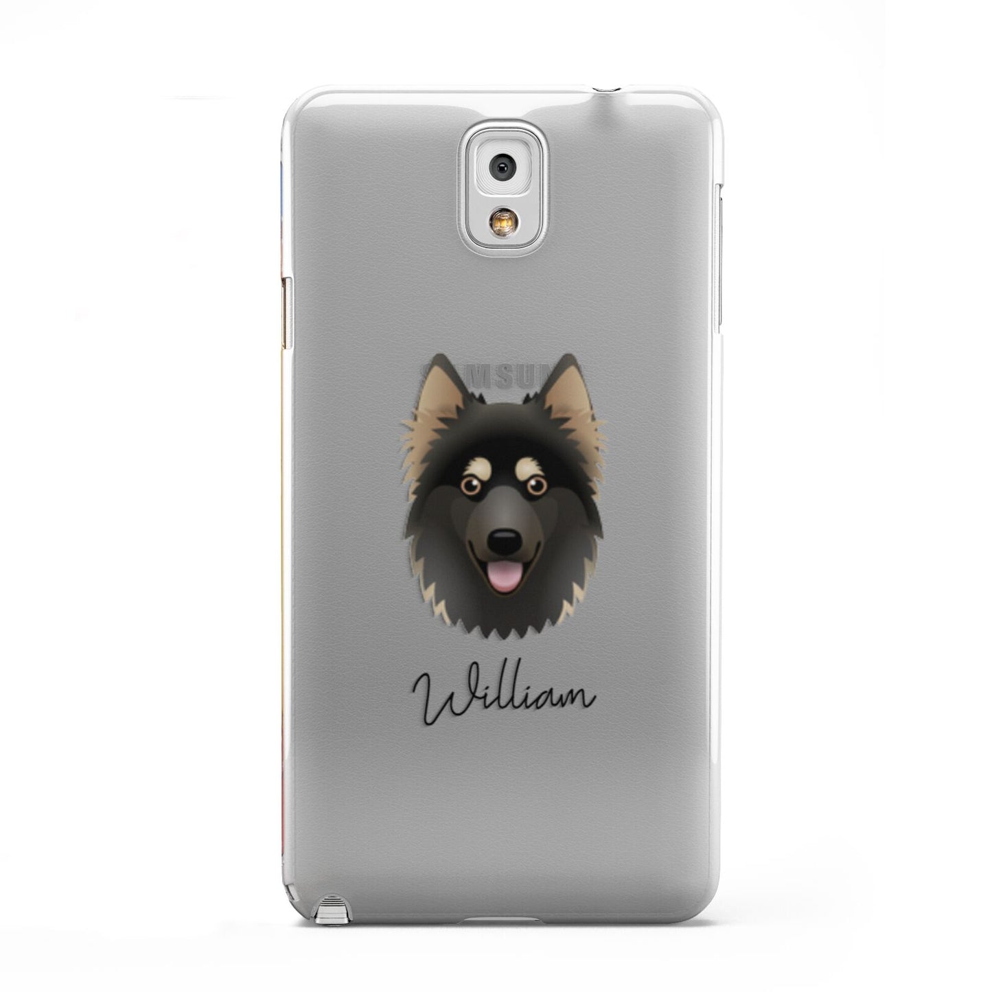 Gerberian Shepsky Personalised Samsung Galaxy Note 3 Case