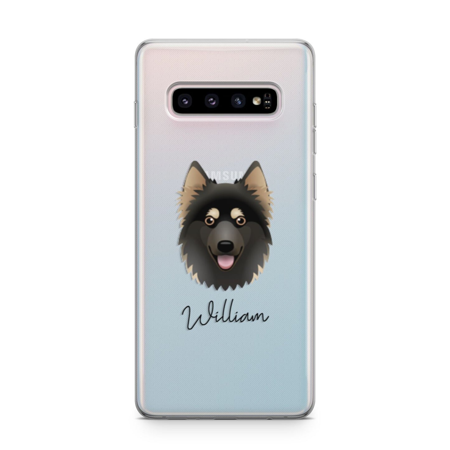 Gerberian Shepsky Personalised Samsung Galaxy S10 Plus Case