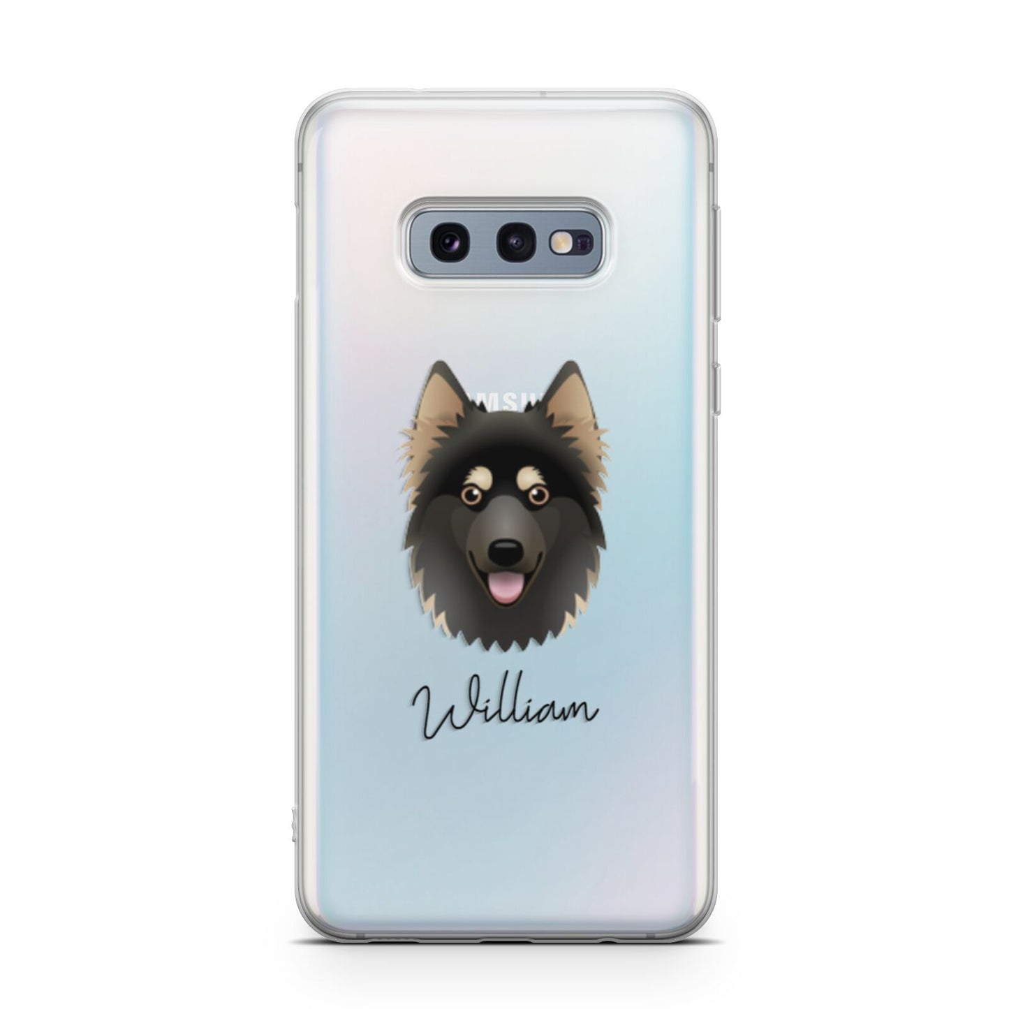 Gerberian Shepsky Personalised Samsung Galaxy S10E Case